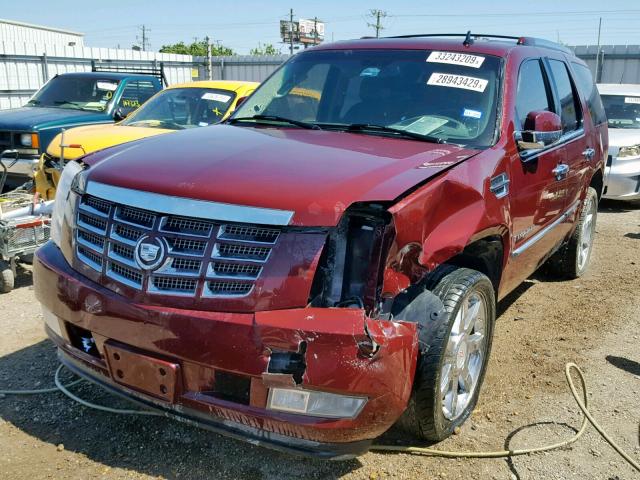 1GYEC63898R159117 - 2008 CADILLAC ESCALADE L MAROON photo 2