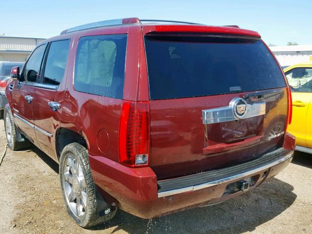 1GYEC63898R159117 - 2008 CADILLAC ESCALADE L MAROON photo 3