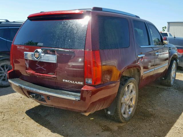 1GYEC63898R159117 - 2008 CADILLAC ESCALADE L MAROON photo 4