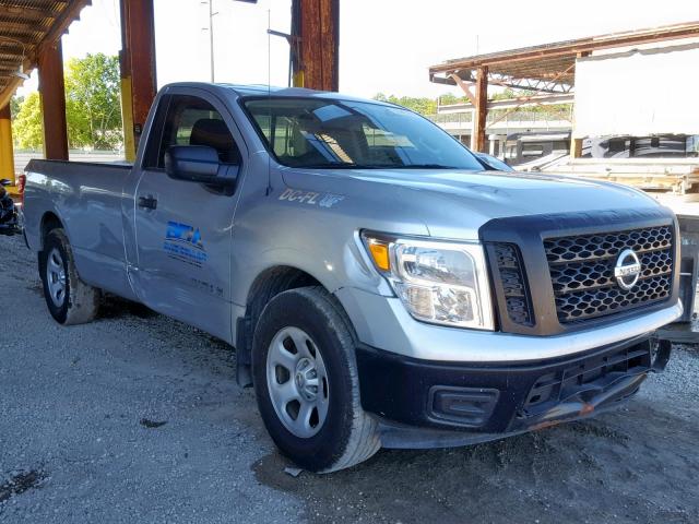 1N6AA1R70HN525871 - 2017 NISSAN TITAN S SILVER photo 1