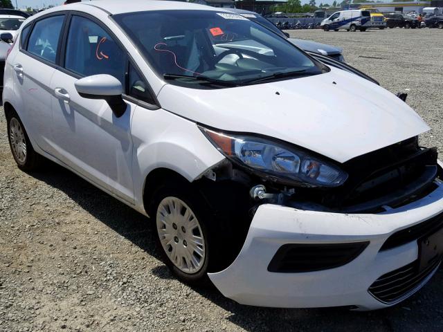 3FADP4TJXHM168493 - 2017 FORD FIESTA S WHITE photo 1