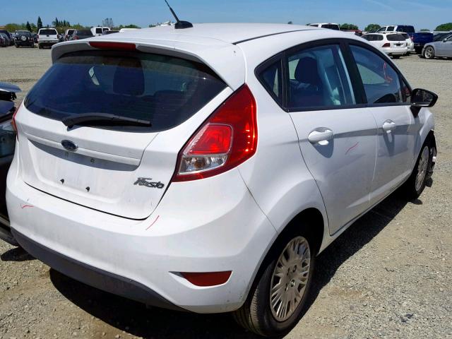 3FADP4TJXHM168493 - 2017 FORD FIESTA S WHITE photo 4