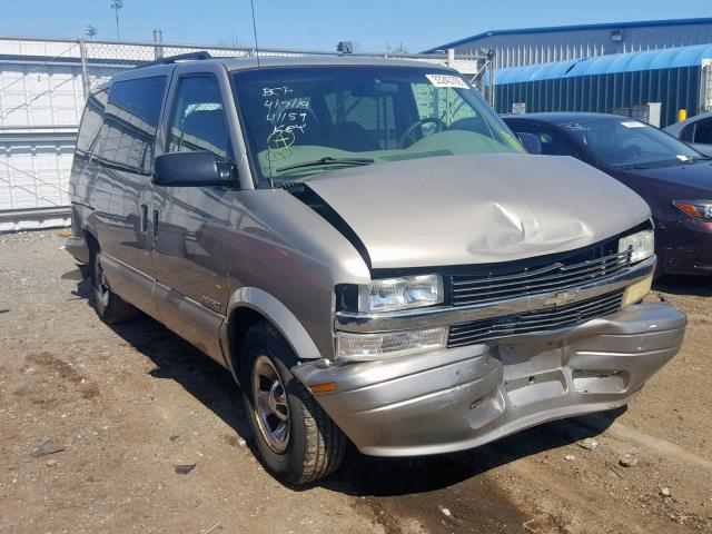 1GNDM19X02B150149 - 2002 CHEVROLET ASTRO BEIGE photo 1