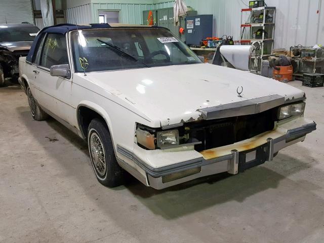 1G6CD4784G4334705 - 1986 CADILLAC DEVILLE BA WHITE photo 1