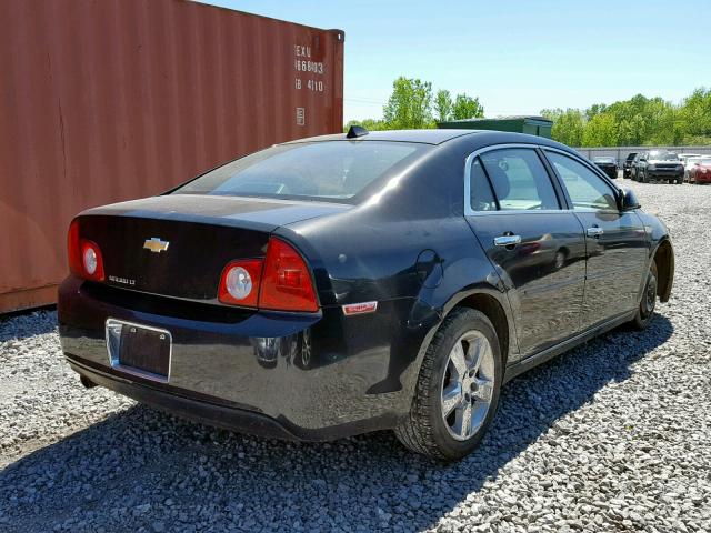 1G1ZD5EU9CF250075 - 2012 CHEVROLET MALIBU 2LT BLACK photo 4