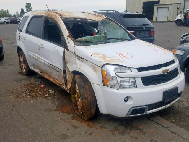 2CNDL037586057083 - 2008 CHEVROLET EQUINOX SP WHITE photo 1