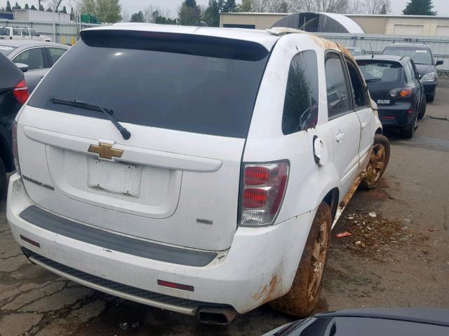 2CNDL037586057083 - 2008 CHEVROLET EQUINOX SP WHITE photo 4