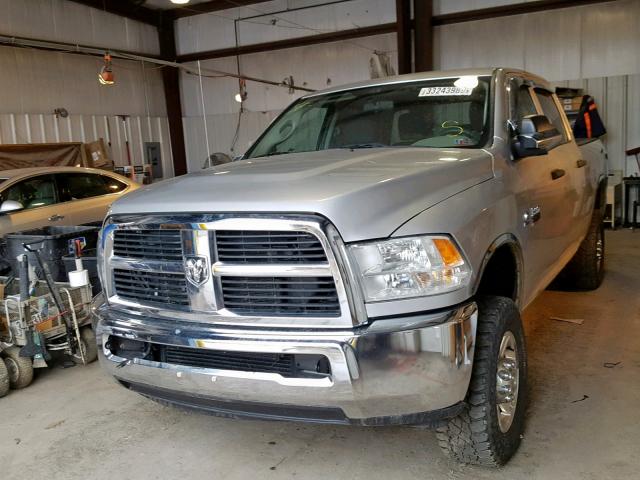 3C6UD5CL2CG295425 - 2012 DODGE RAM 2500 S SILVER photo 2