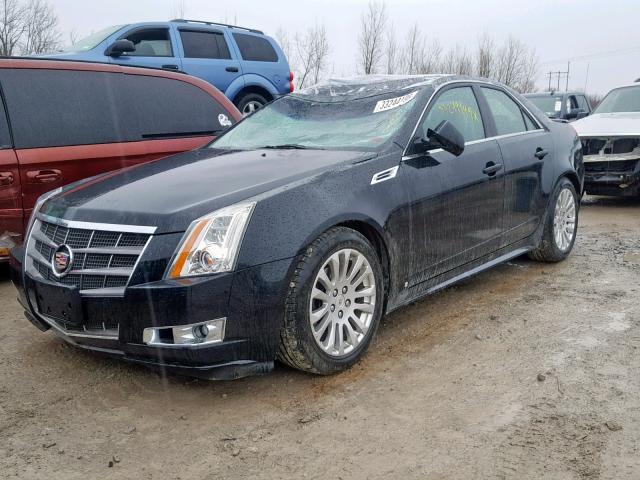 1G6DS5EVXA0101788 - 2010 CADILLAC CTS PREMIU BLACK photo 2