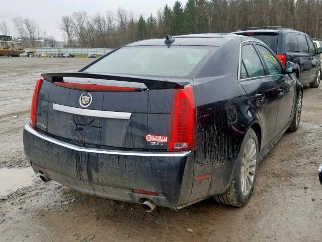 1G6DS5EVXA0101788 - 2010 CADILLAC CTS PREMIU BLACK photo 4