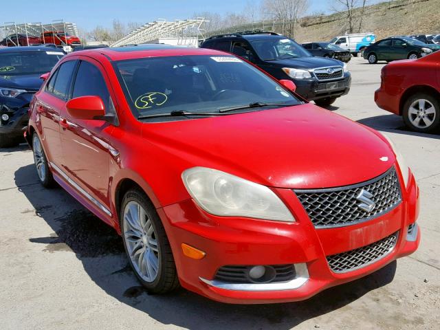 JS2RF9A8XB6110199 - 2011 SUZUKI KIZASHI SP RED photo 1