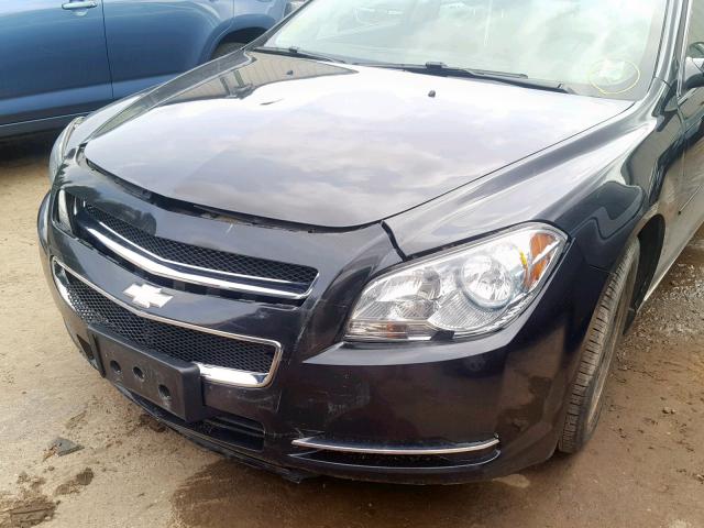 1G1ZC5EB8A4129077 - 2010 CHEVROLET MALIBU 1LT BLACK photo 10