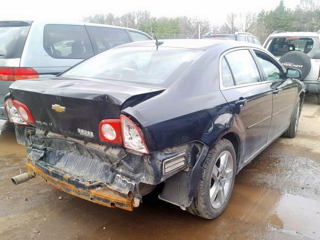 1G1ZC5EB8A4129077 - 2010 CHEVROLET MALIBU 1LT BLACK photo 4