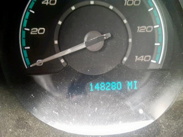 1G1ZC5EB8A4129077 - 2010 CHEVROLET MALIBU 1LT BLACK photo 8