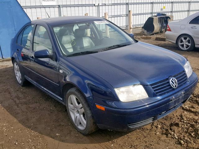 3VWTG29MX1M041595 - 2001 VOLKSWAGEN JETTA GLX BLUE photo 1