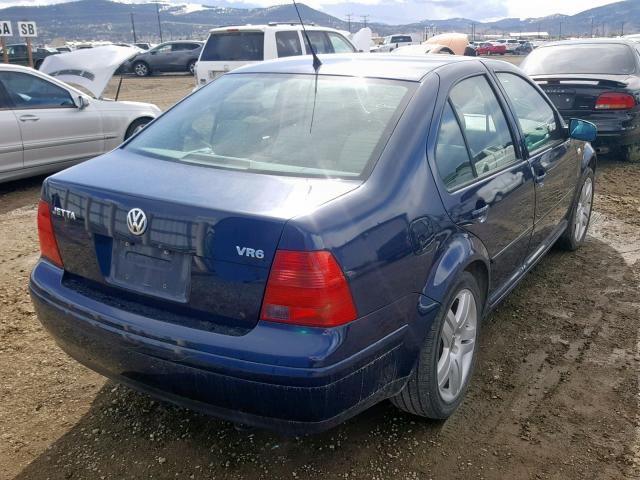 3VWTG29MX1M041595 - 2001 VOLKSWAGEN JETTA GLX BLUE photo 4