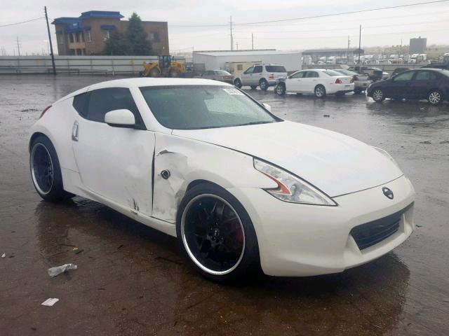 JN1AZ4EH8CM561935 - 2012 NISSAN 370Z BASE WHITE photo 1