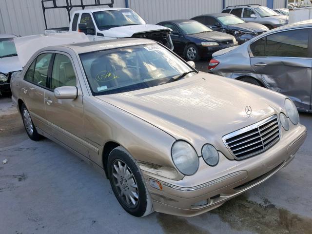 WDBJF65J61B295939 - 2001 MERCEDES-BENZ E 320 TAN photo 1