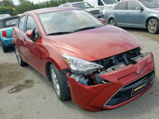 3MYDLBZV5GY122597 - 2016 TOYOTA SCION IA RED photo 1