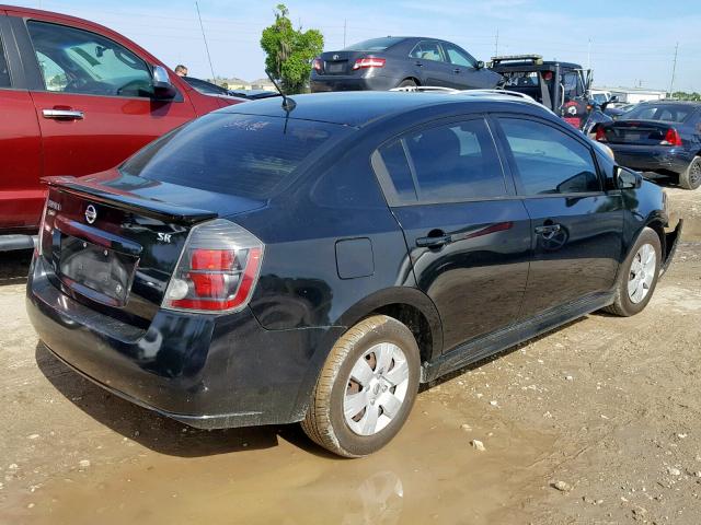 3N1AB6AP1AL684240 - 2010 NISSAN SENTRA 2.0 BLACK photo 4