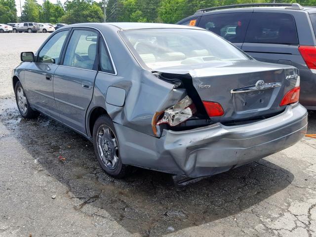 4T1BF28B33U316008 - 2003 TOYOTA AVALON TEAL photo 3