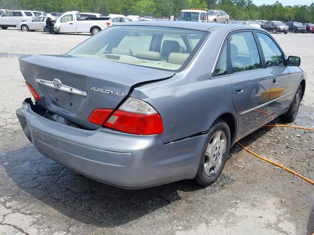 4T1BF28B33U316008 - 2003 TOYOTA AVALON TEAL photo 4