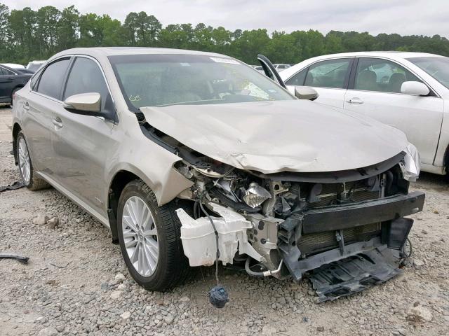 4T1BD1EB0DU005724 - 2013 TOYOTA AVALON HYB GOLD photo 1