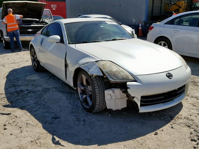 JN1BZ34D18M704941 - 2008 NISSAN 350Z COUPE WHITE photo 1