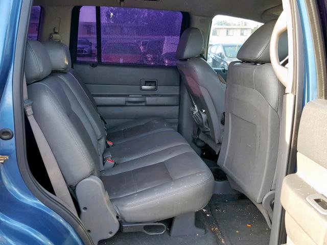 1D8HB48D44F176565 - 2004 DODGE DURANGO SL BLUE photo 6