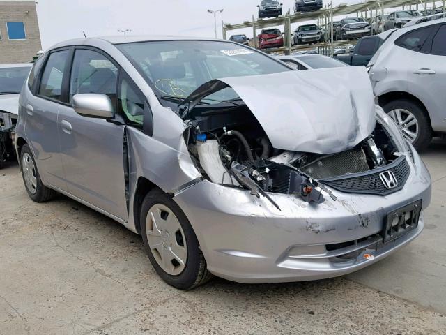 JHMGE8H31DC079808 - 2013 HONDA FIT SILVER photo 1