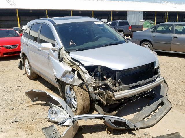 5J6RE3H73AL045990 - 2010 HONDA CR-V EXL SILVER photo 1