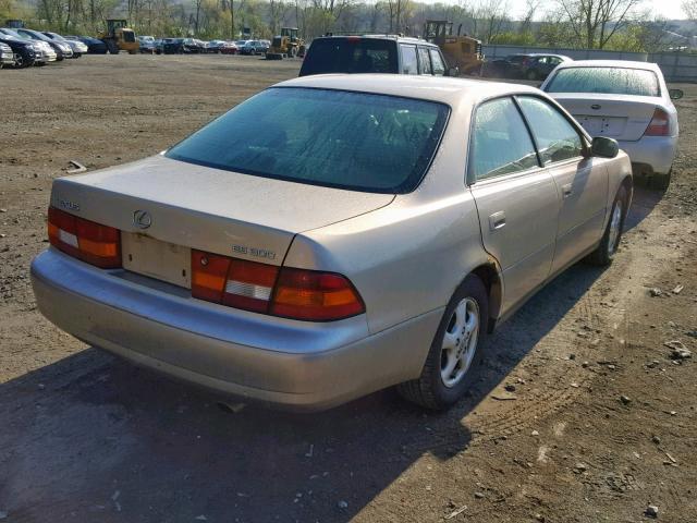 JT8BF28G5X0209862 - 1999 LEXUS ES 300 TAN photo 4