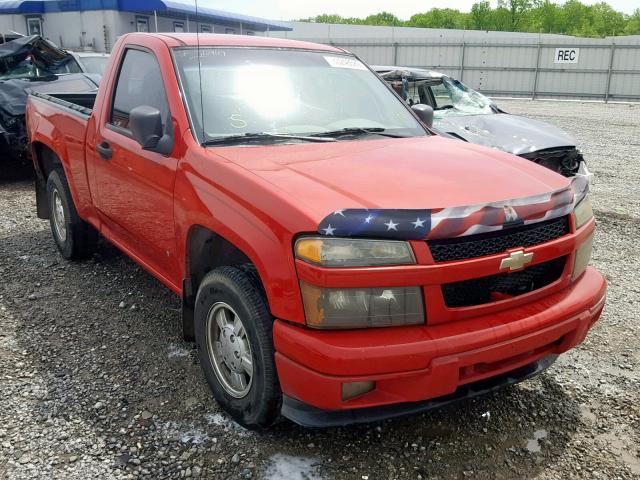 1GCCS249488228141 - 2008 CHEVROLET COLORADO L RED photo 1