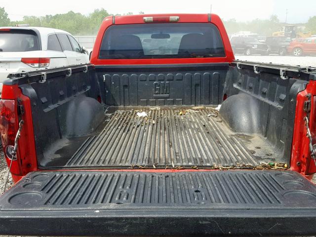 1GCCS249488228141 - 2008 CHEVROLET COLORADO L RED photo 6