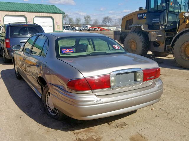 1G4HP52K844137305 - 2004 BUICK LESABRE CU TAN photo 3