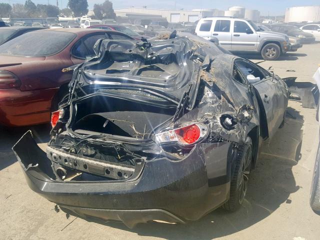 JF1ZNAA1XG8703970 - 2016 TOYOTA SCION FR-S BLACK photo 4