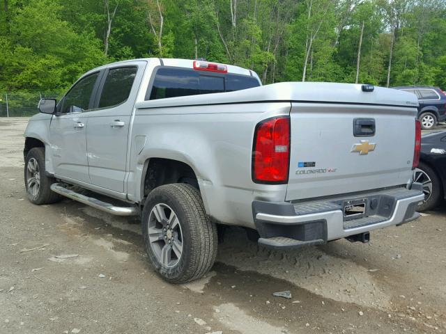1GCGSCENXH1316817 - 2017 CHEVROLET COLORADO L SILVER photo 3