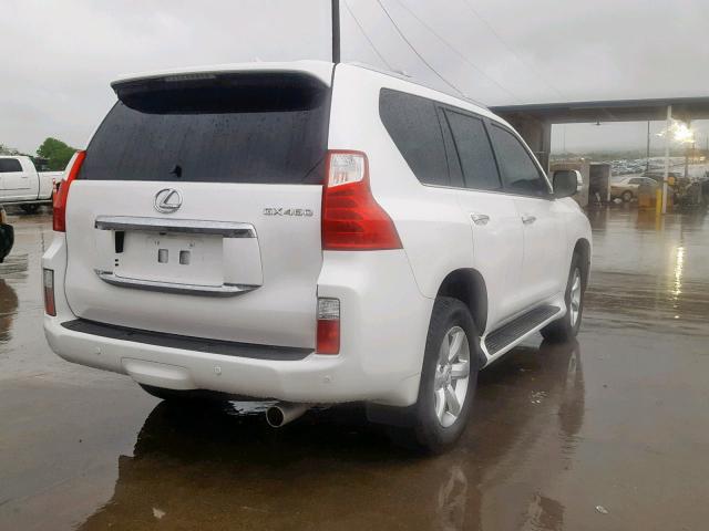 JTJBM7FX0B5029687 - 2011 LEXUS GX WHITE photo 4