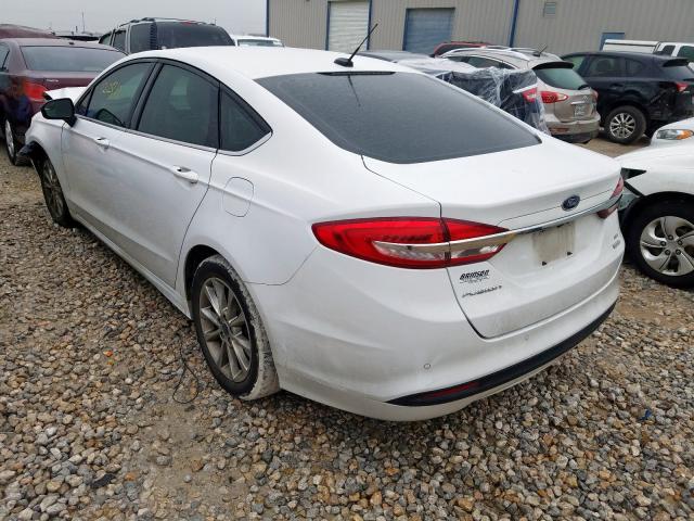 3FA6P0HD7HR252178 - 2017 FORD FUSION SE  photo 3