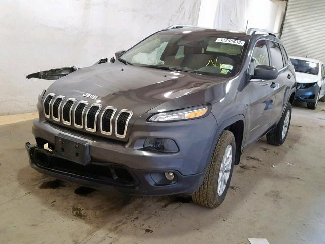 1C4PJMCS7HW509978 - 2017 JEEP CHEROKEE L CHARCOAL photo 2