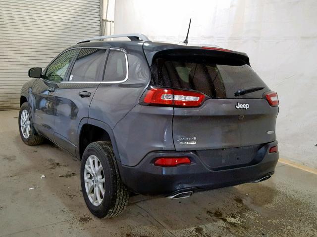 1C4PJMCS7HW509978 - 2017 JEEP CHEROKEE L CHARCOAL photo 3