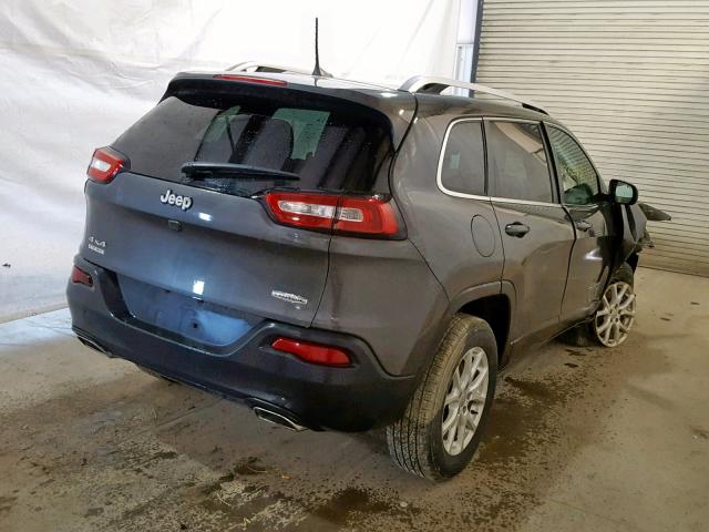 1C4PJMCS7HW509978 - 2017 JEEP CHEROKEE L CHARCOAL photo 4