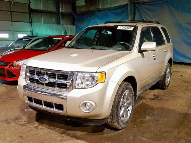 1FMCU9EG3CKC77175 - 2012 FORD ESCAPE LIM GOLD photo 2