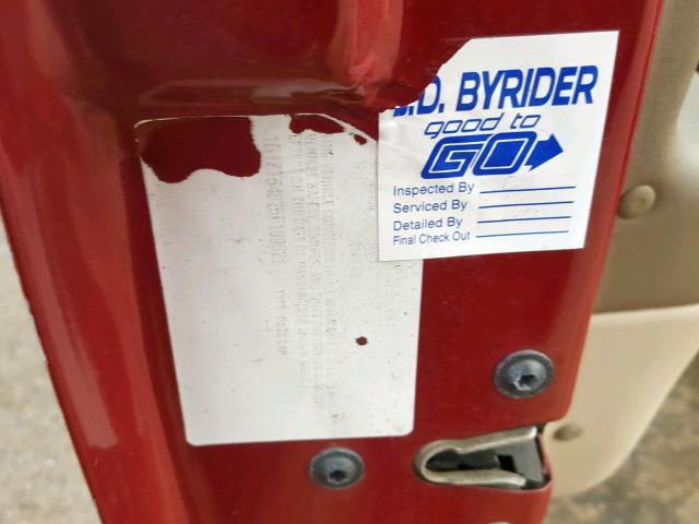 1G1ZT54875F169621 - 2005 CHEVROLET MALIBU LS RED photo 10