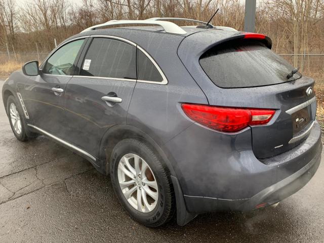 JNRAS18W49M152043 - 2009 INFINITI FX35 GRAY photo 2