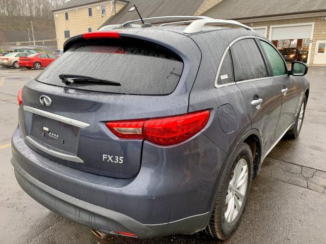 JNRAS18W49M152043 - 2009 INFINITI FX35 GRAY photo 3