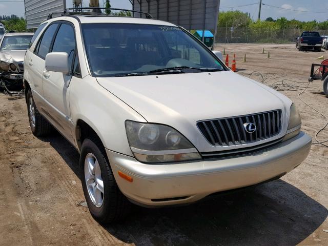 JT6GF10U0X0017386 - 1999 LEXUS RX 300 WHITE photo 1