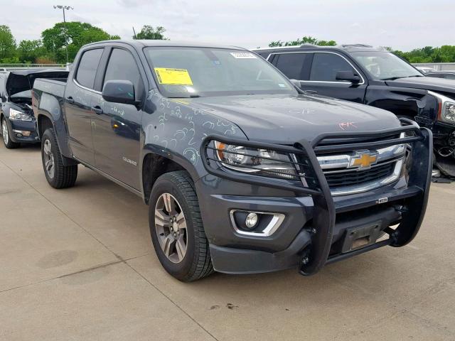 1GCGSCE38G1160984 - 2016 CHEVROLET COLORADO L GRAY photo 1