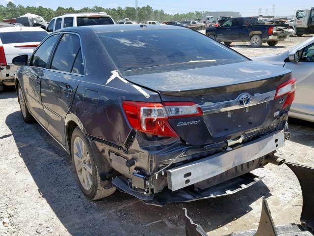 4T1BD1FK8DU081531 - 2013 TOYOTA CAMRY HYBR GRAY photo 3