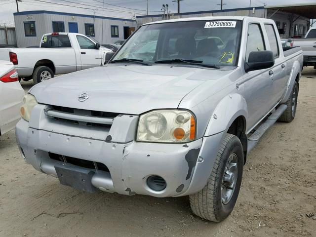 1N6ED29X24C454421 - 2004 NISSAN FRONTIER C WHITE photo 2